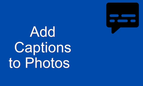 How Do I Add Captions to Photos on Facebook App